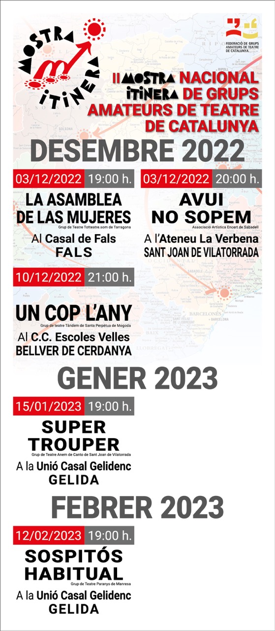 CARTELL PROGRAMACI DES. 2022 GEN. FEB. 2023