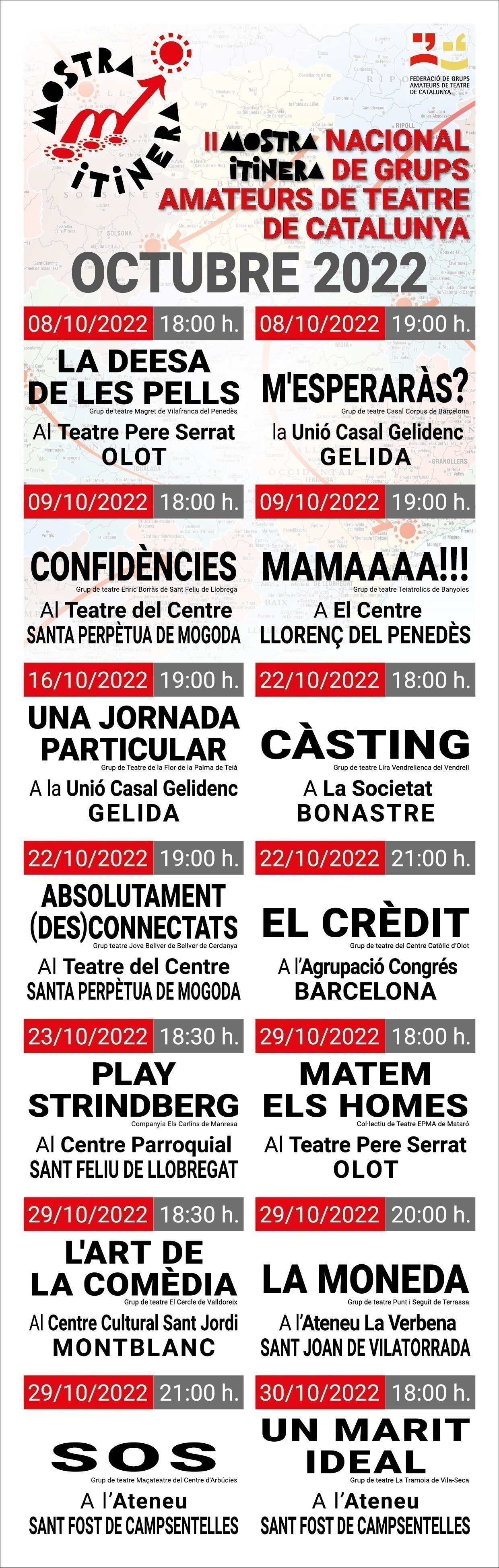 CARTELL PROGRAMACI OCTUBRE 2022