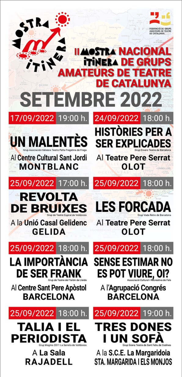 CARTELL PROGRAMACI SETEMBRE 2022