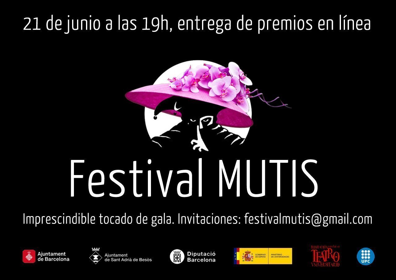 Cartel Gala digital MUTIS 2020