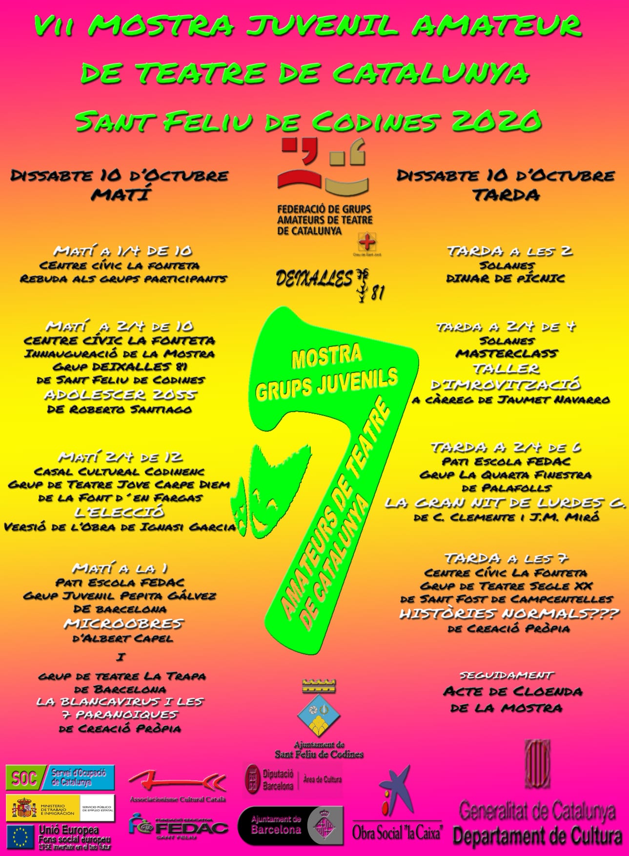 Mostra juvenil programaci