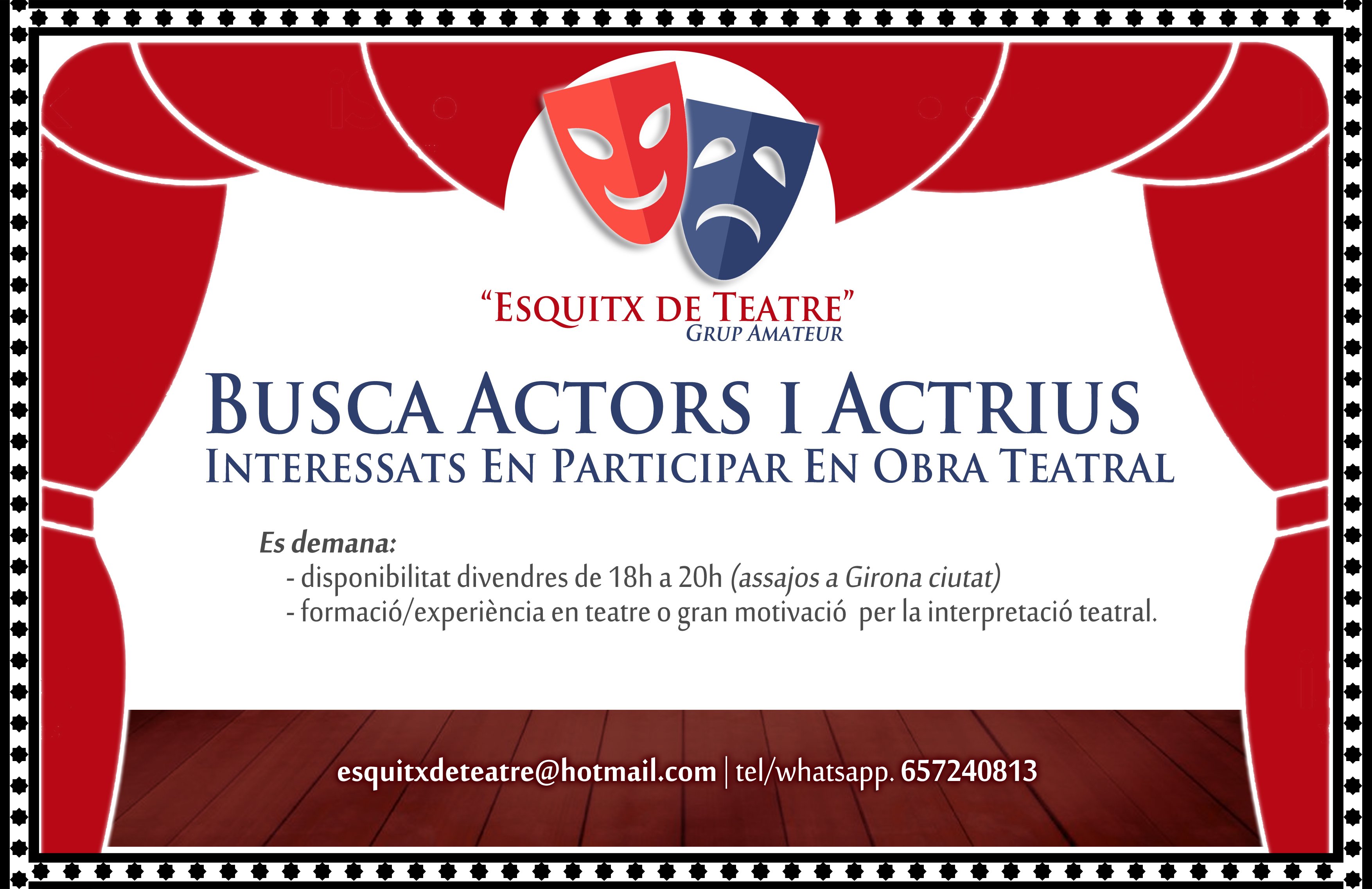 cartell actors actrius