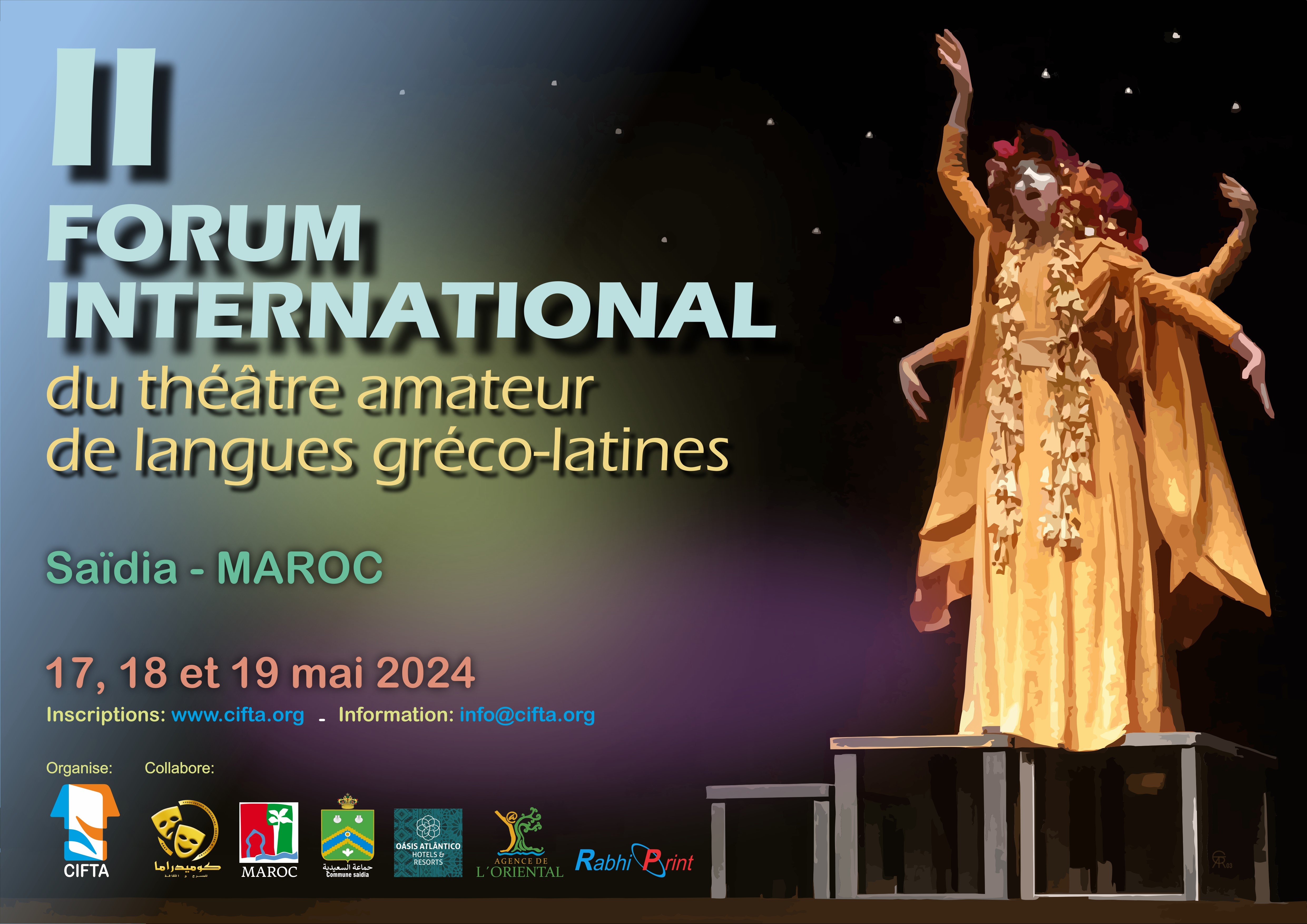 II Fòrum Iternacional de teatre amateur de llengües grecollatines organitzat pel CIFTA