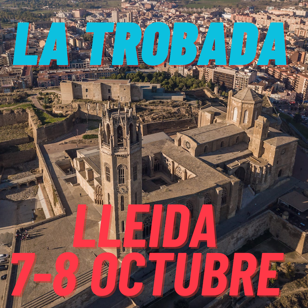 XXXI Trobada de Grups Amateurs de Teatre de Catalunya. 7 i 8 d’octubre a Lleida. 