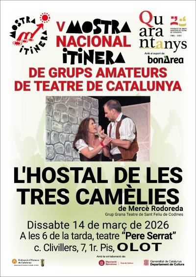 ‘L’hostal de les tres Camèlies’: Tercera representació de la Mostra ITINERA