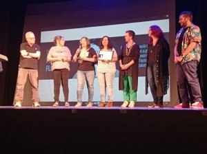 El grup Portals Escena de Calafell guanyadors de la 9a edició del Premi Rosa Florido