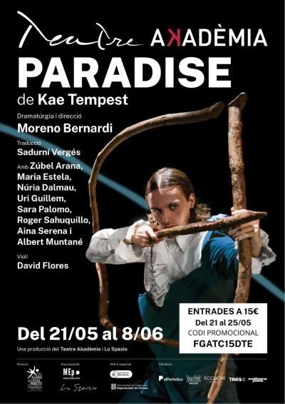 Aprofita el codi promocional exclusiu per veure ‘Paradise’ al teatre Akadèmia