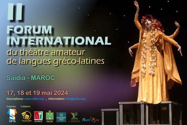 II Fòrum Iternacional de teatre amateur de llengües grecollatines organitzat pel CIFTA