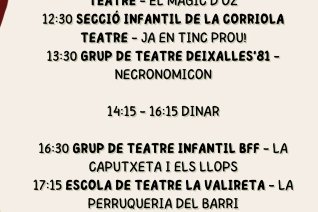 XXII Mostra de Grups Amateurs Infantils de Teatre de Catalunya