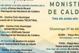 Les IV Jornades de Teatre de la Catalunya Central, les Tecattral, a Monistrol de Calders